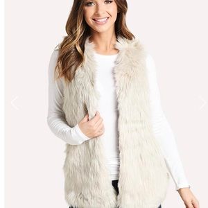 DYLAN FAUX FUR VEST